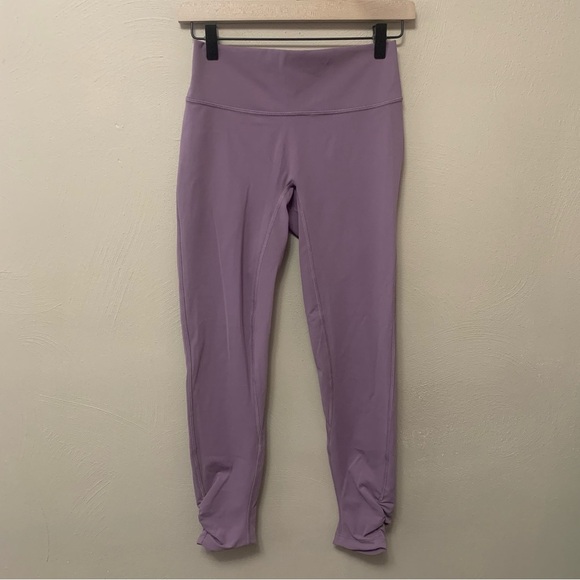 Lululemon Awakening Tight *Taryn Toomey Collection 25" Dusty Mauve Size 6 W5AOKS - Picture 6 of 15
